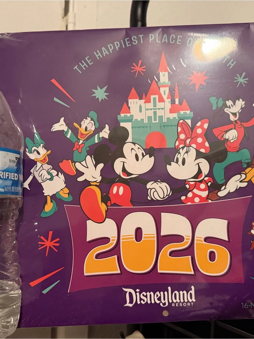 Disney Purple 2026 Disneyland Resort Calendar
